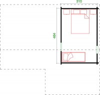 садовый домик 184